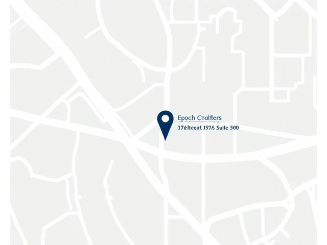Map of Epoch Crafters Boston Office Location